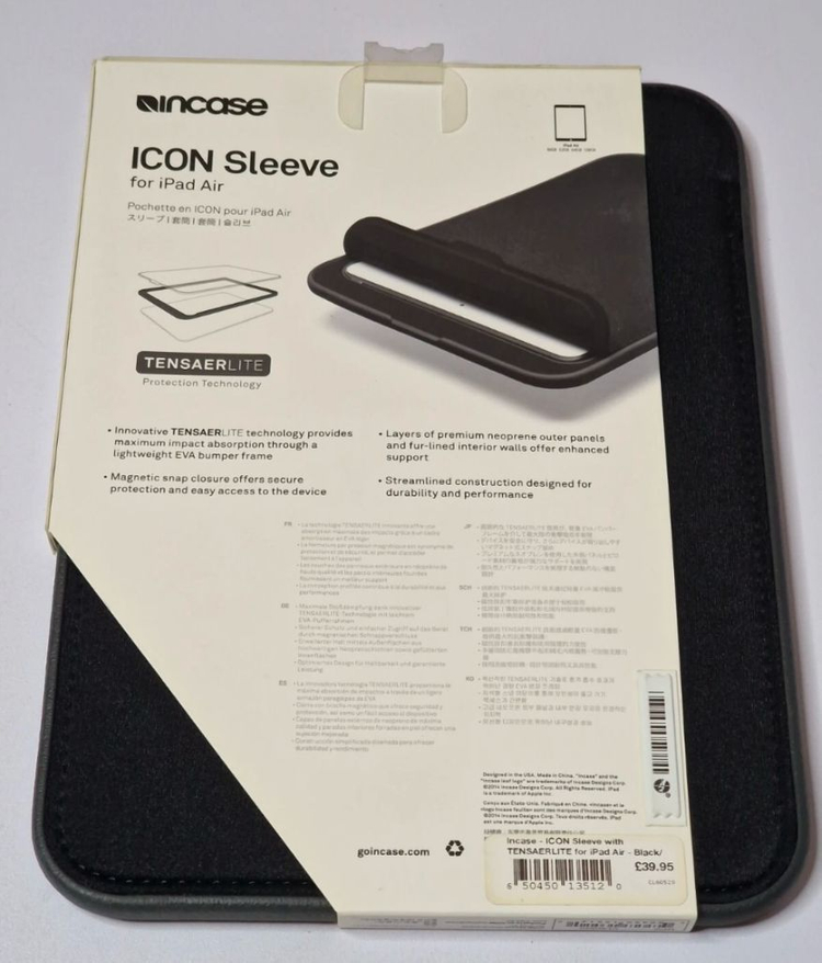 인케이스 아이패드 아이콘 슬리브 새제품--1