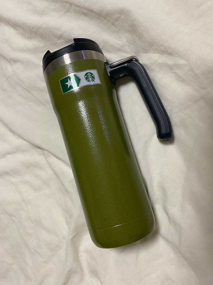 스타벅스 서머 옐로우 블루 레드 북미 밀리터리 스탠리 베이츠 보온병 텀블러 북미 이미지