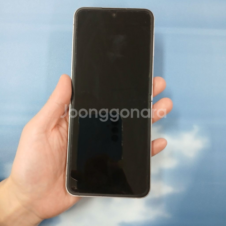 갤럭시Z플립6 256기가 실버쉐도우 공기계 중고폰 업무폰 서브폰 최신폰 퀵가능--1