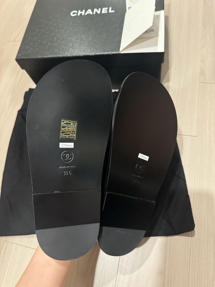 샤넬 샌들 새제품 35 220 이미지
