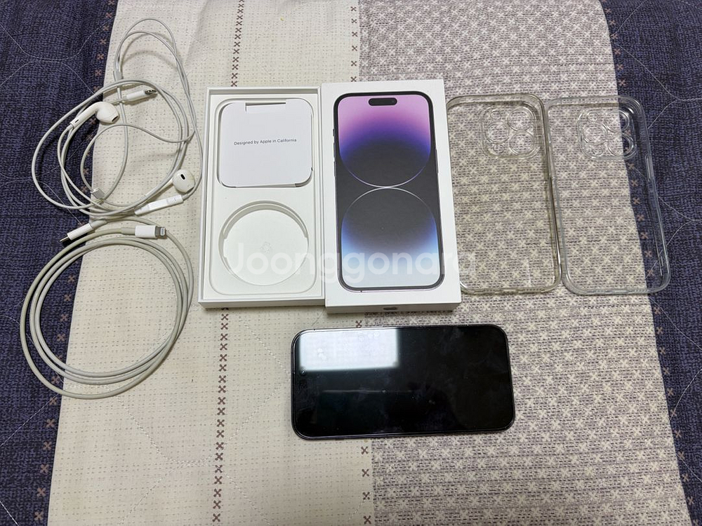 아이폰14프로 딥퍼플 256 팝니다--8