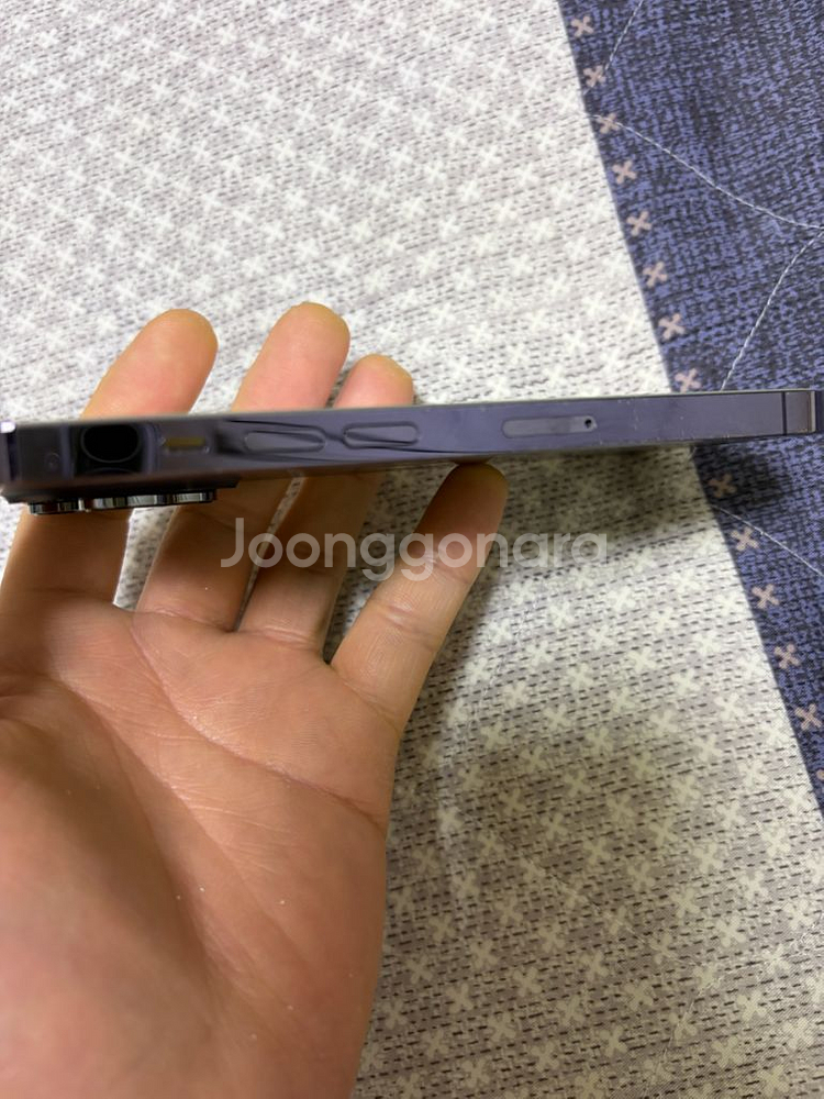 아이폰14프로 딥퍼플 256 팝니다--10