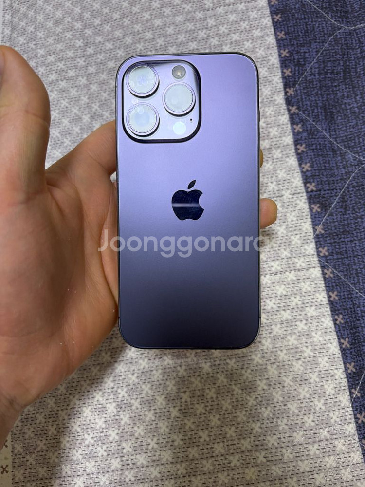 아이폰14프로 딥퍼플 256 팝니다--14