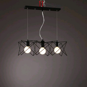 스타 3등 페단트 조명