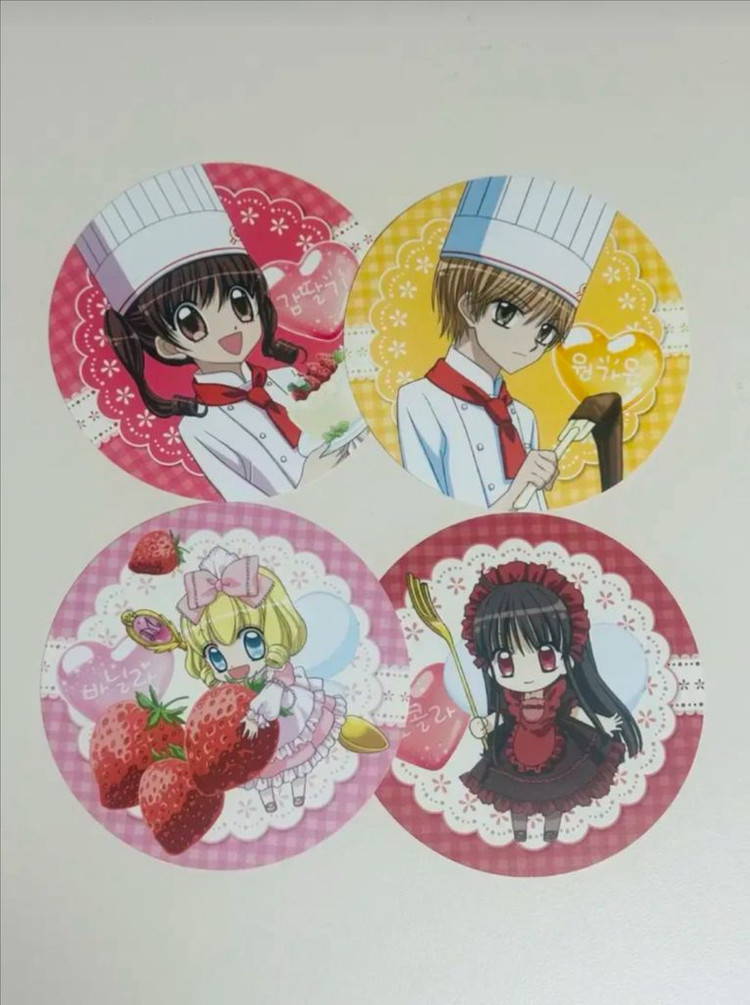 꿈빛파티시엘 아크릴 스탠드, 키링, 캔뱃지, 스티커, 엽서, 코롯토 등--1