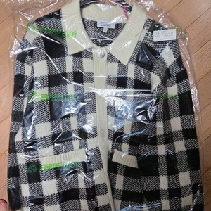 앤아더스토리즈 여성 체크 니트 가디건