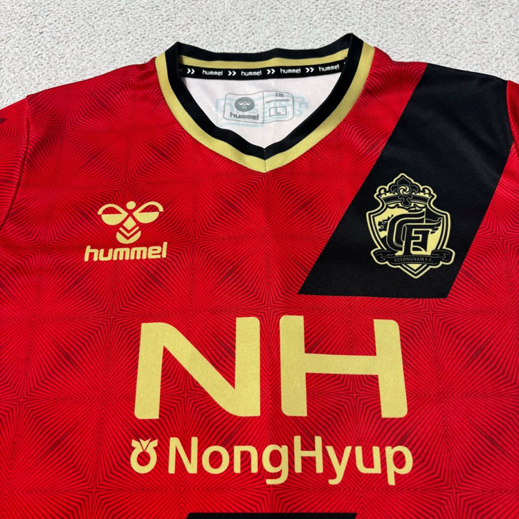 험멜 경남Fc 원기종 유니폼 반팔티 저지--1