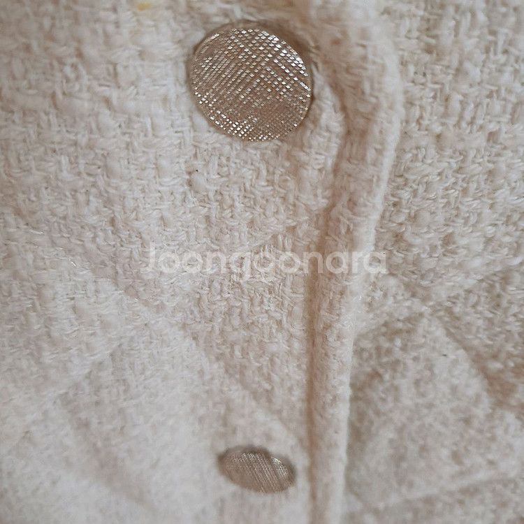 자라 트위드 패딩자켓/77--4