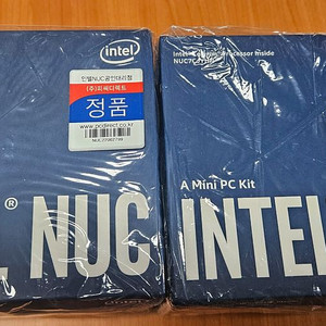 인텔 NUC7 미니PC 2개 세트