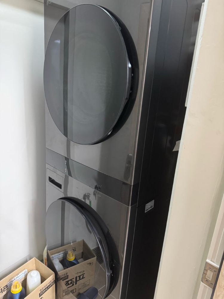 LG 트롬 오브제컬렉션 세탁기+건조기 세트--1