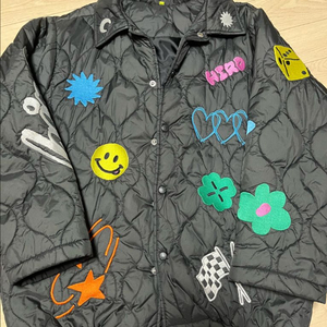 히로 모티브 퀼팅 자켓 170사이즈, 택포 3만5천원