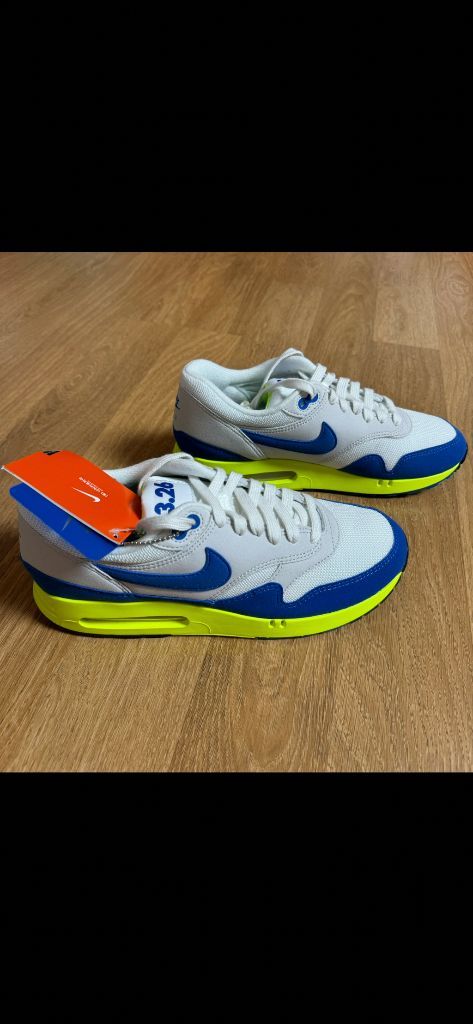 [270] 나이키 에어맥스1 86 OG 로얄 볼트 에어맥스데이 운동화--6