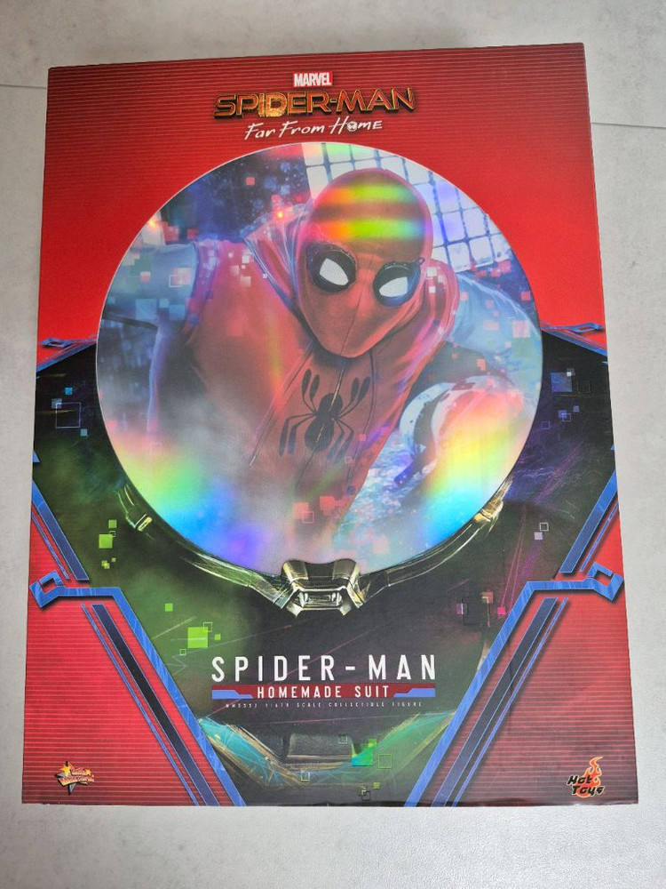핫토이 스파이더맨 홈메이드 슈트 피규어 이미지