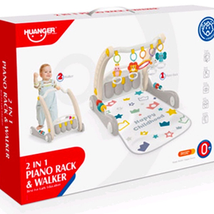 미개봉]하늘썬별 2in1 딸랑이 피아노 걸음마 체육관