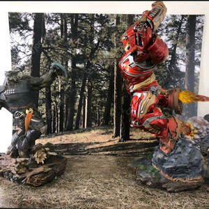 아이언스튜디오 마블 헐크버스터vs컬옵시디언 레진(이번주 급처!!) 이미지