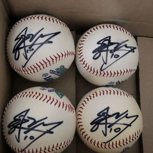 2005 삼성라이온즈 한국시리즈 우승 기념구 친필