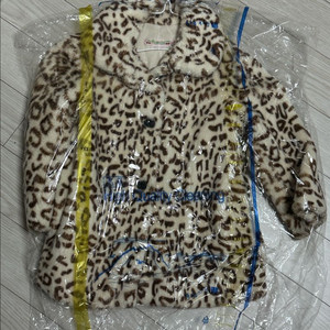 봉쁘앙 호피 털코트 4y 이미지