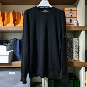 [백화점판]20FW 스톤아일랜드 니트 L 블랙