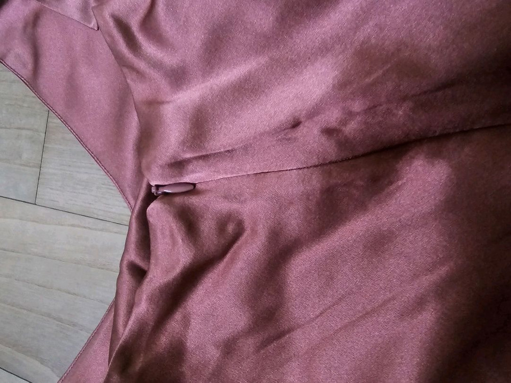 정품/실크100) TIME 타임 한섬 실크 슬립원피스 실크 원피스--4