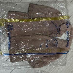 봉쁘앙 핑크 털코트 4y 이미지