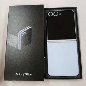 단순개봉 새상품 갤럭시Z플립6 256기가 자급제공기계 중고폰 업무폰 서브폰 최신폰 퀵가능