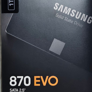 삼성 SSD 870 EVO 1TB 1테라 2.5
