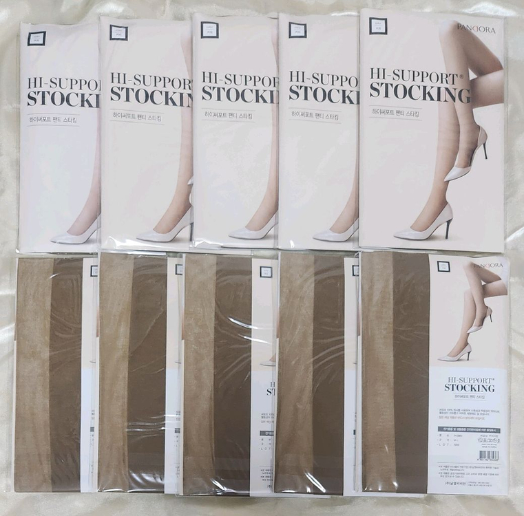 비비안 판도라 하이서포트 팬티스타킹 (커피 10족)--4