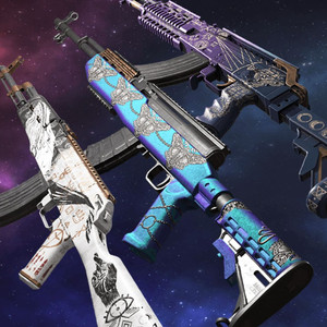 배그 스킨코드:컬트 클래식 무기번들 이미지