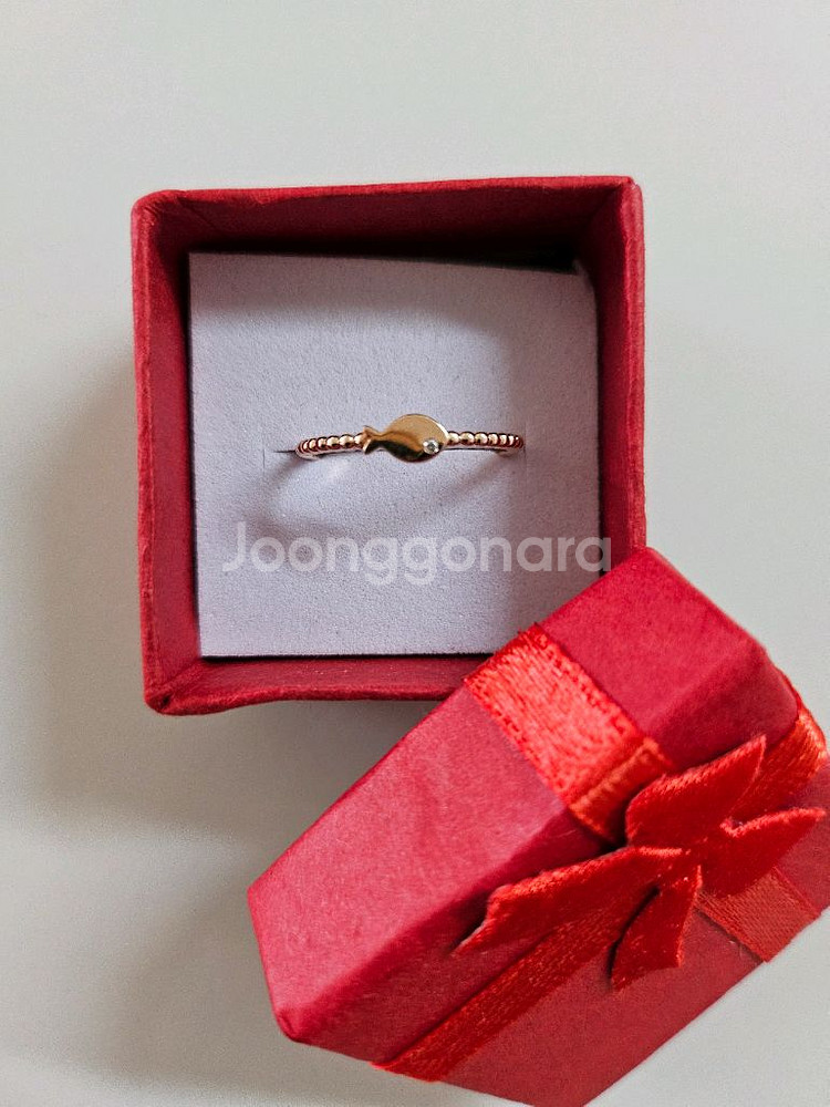 14k핑크골드반지--0