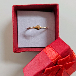 14k핑크골드반지