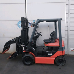 토요타 전동지게차 1.5톤 회전포크 장착 로테이팅포크 1400시간 2017년식 이미지