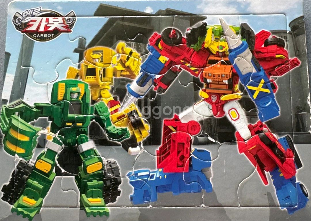 뽀로로 헬로카봇 퍼즐 일괄판매 무료배송--5