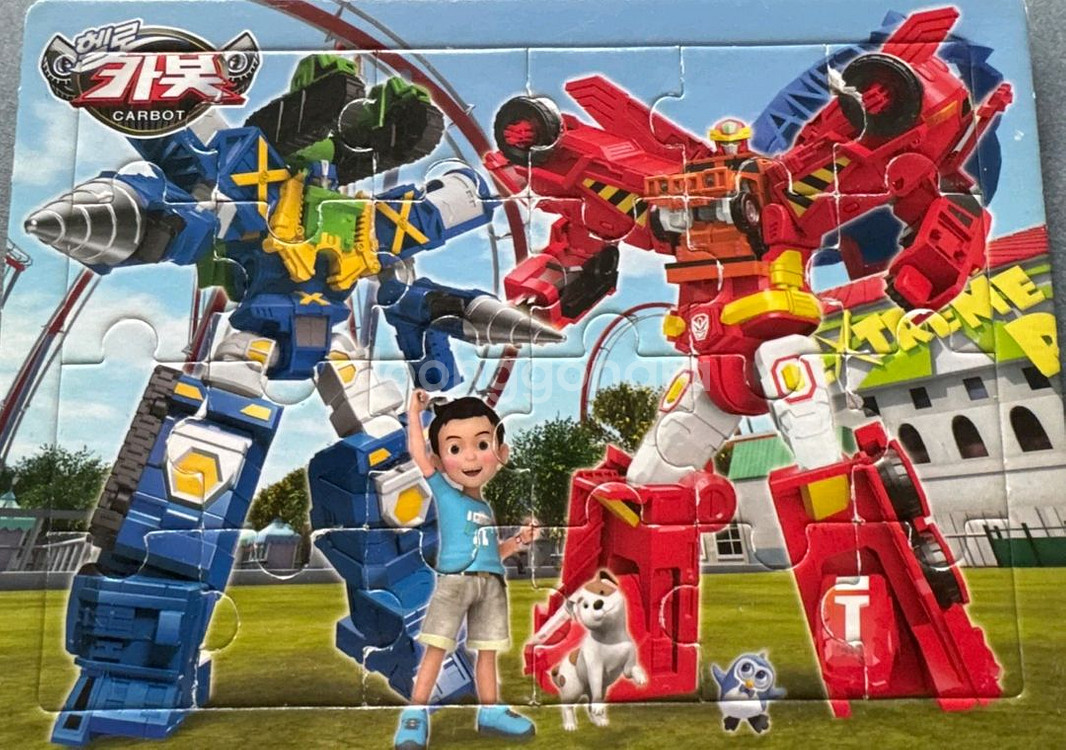 뽀로로 헬로카봇 퍼즐 일괄판매 무료배송--8