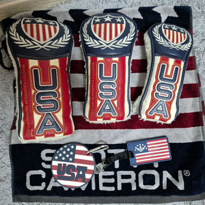 스카티카메론 usa 드우유커버 타월 리쉬 디스크 세트