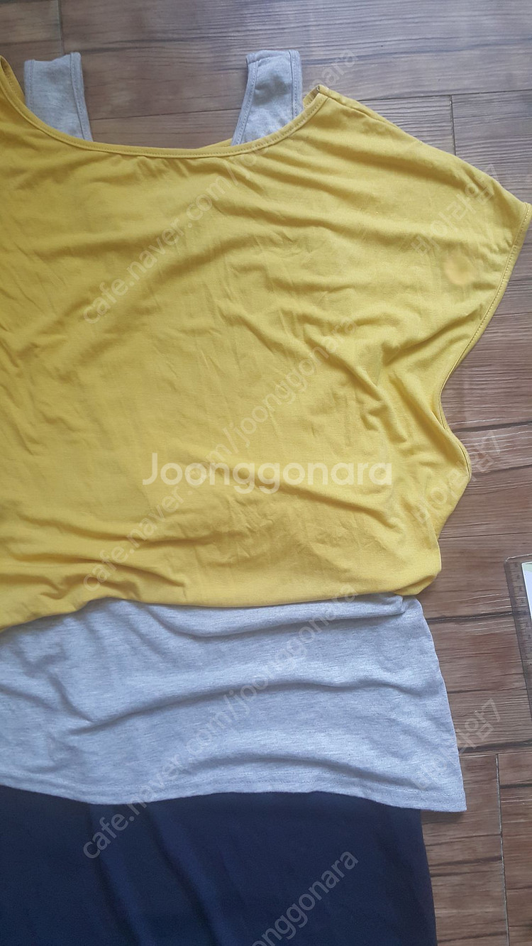 55 66 프리사이즈 실내 집 원피스 편한 원피스--1