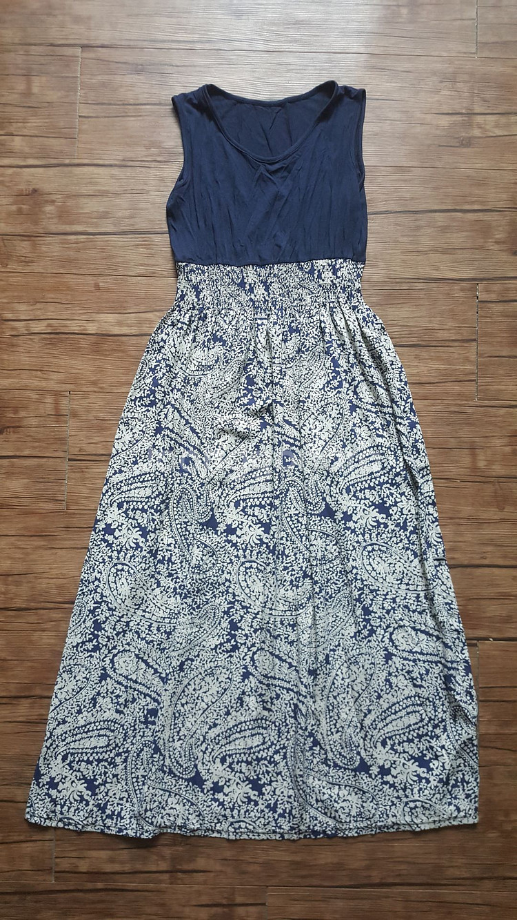 55 66 프리사이즈 실내 집 원피스 편한 원피스--4