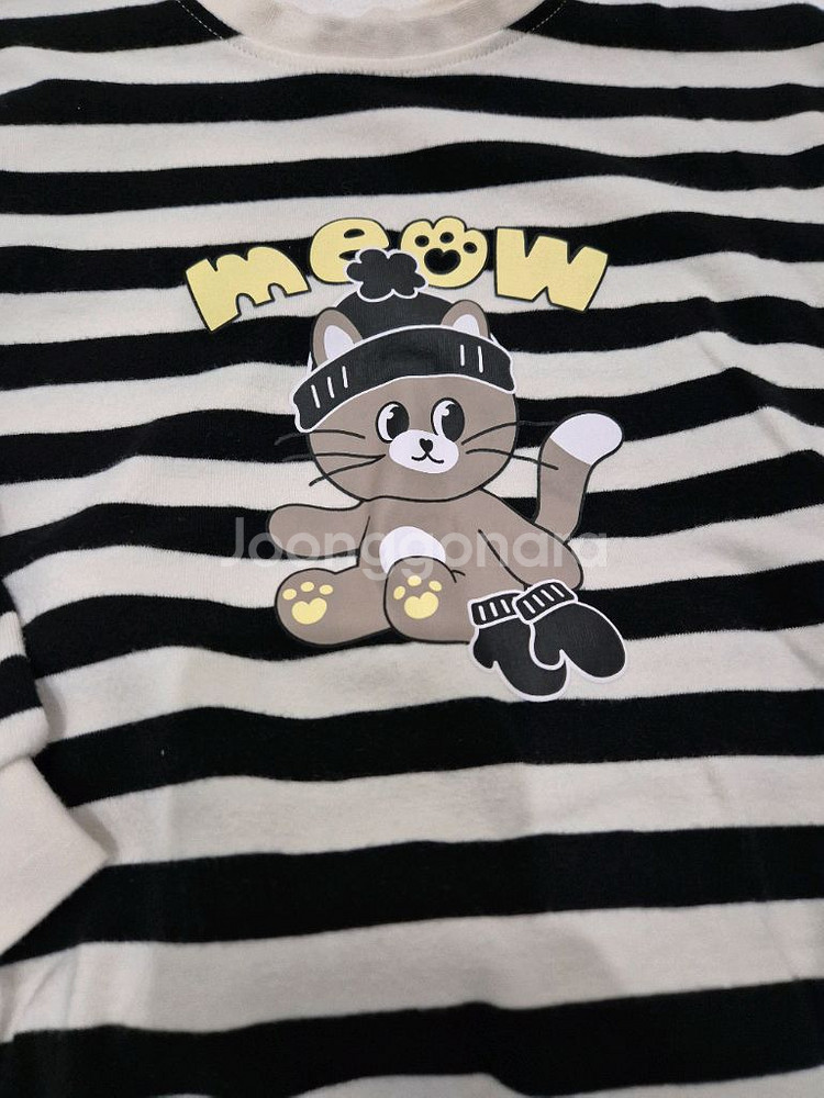 택배포함 새상품수준 2025신상 내복 130사이즈 로토토베베 실내복 내복 활동복 잠옷--1