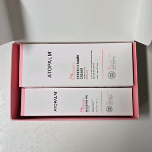아토팜 튼살 크림+오일 선물세트 새상품
