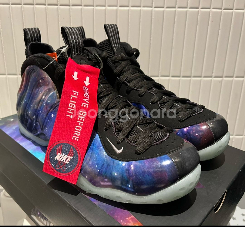 265 나이키 에어 폼포짓 원 갤럭시 나코탭 미시착 새상품--2