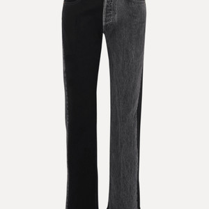 Vetements x Levi’s 501 two tone straight crop jean