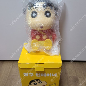 베스킨라빈스 짱구 컨테이너 팝콘통 저금통 이미지