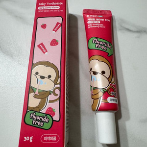 [새상품] 케이맘 베이비 치약 무불소 2개