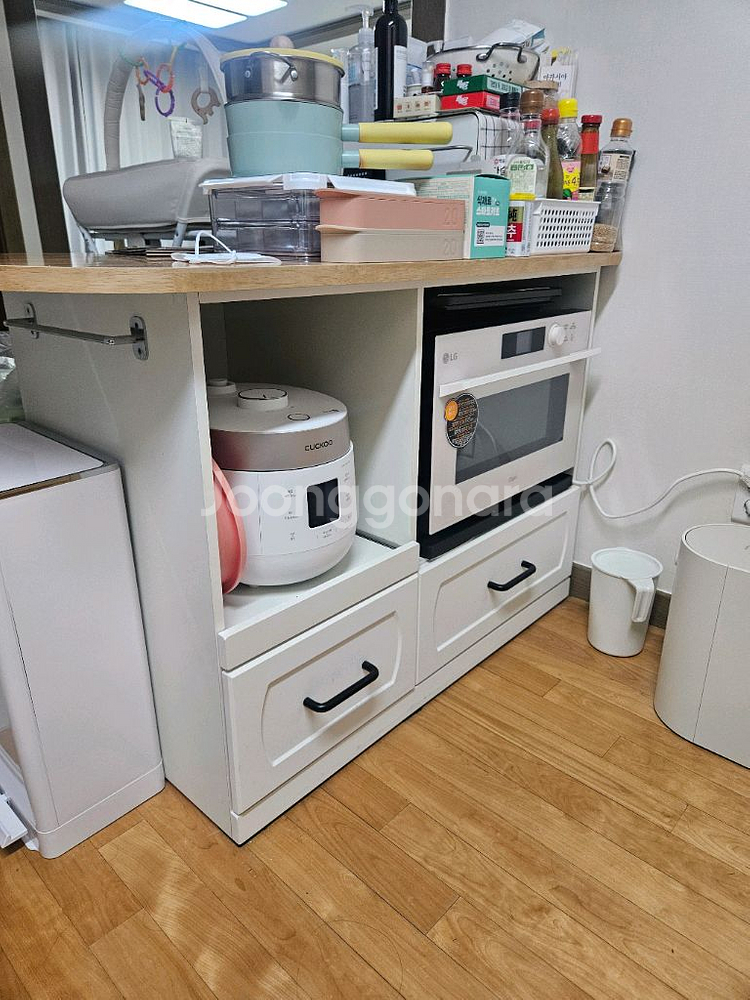 수납장 아일랜드식탁 조립선반--3