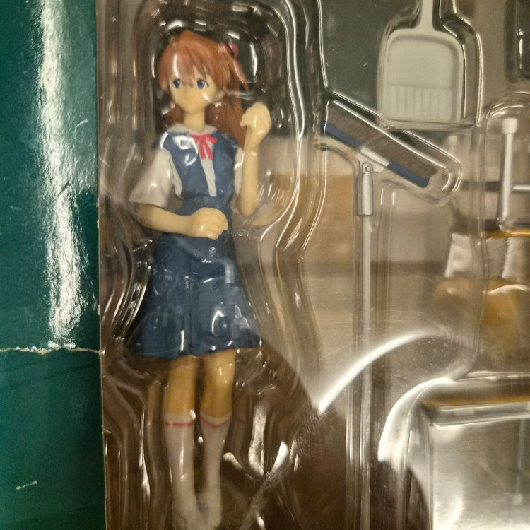 [내부미개봉] 에반게리온 신극장판 청소시간 아스카 피규어--1