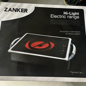 [새상품] 젠커 / 하이라이트 1구 / 전기레인지