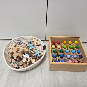 그랜토이즈 통속 난쟁이 플록맨 발도르프 원목장난감