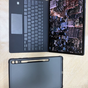 갤럭시탭 S10+ 플러스 5G 256GB 키보드케이스 아웃도어케이스 포함