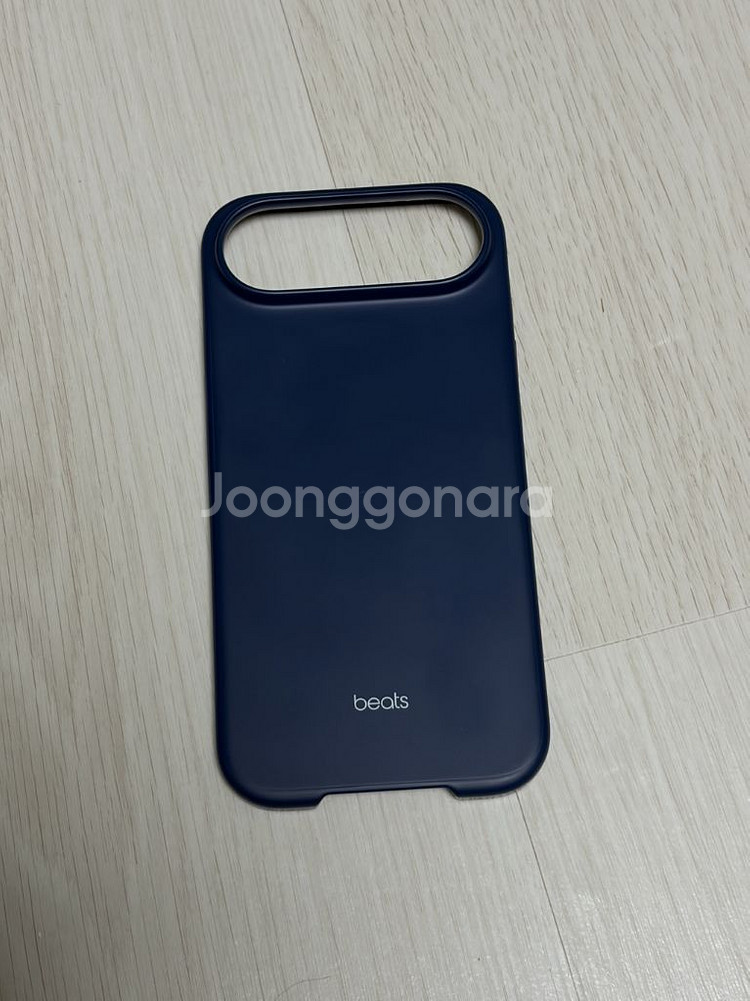 애플 정품 아이폰 에어 비츠케이스 베드록 블루--1