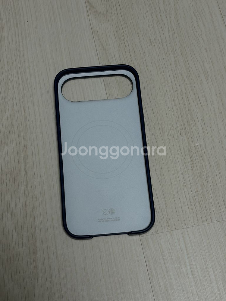 애플 정품 아이폰 에어 비츠케이스 베드록 블루--2