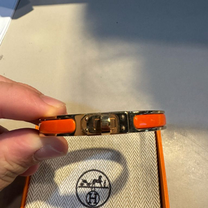 에르메스 미니 클릭 켈리 팔찌 금장 풀박스